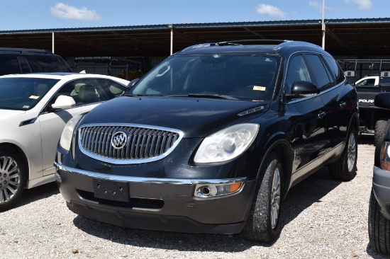 2012 BUICK ENCLAVE (VIN # 5GAKRCED3CJ301292) (SHOWING APPX 200,640 MILES, UP TO THE BUYER TO DO THEI