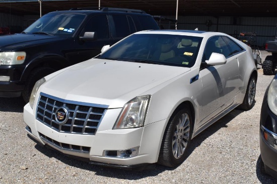 2013 CADILLAC CTS (VIN # 1G6DJ1E38D0160515) (SHOWING APPX 140,497 MILES, UP TO THE BUYER TO DO THEIR