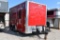 2018 16' BIG TEX LARK TEXAN CARGO FOOD TRAILER W/ ALL STAINLESS STEEL EQUIPMENT AND A/C (VIN # 571BE