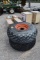 2 - 13.6 X 16 TIRES AND RIMS
