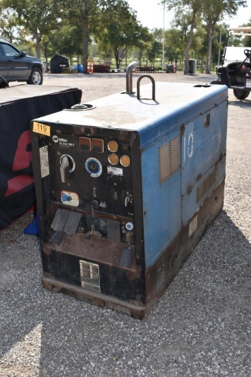 MILLER BIG BLUE 400 WELDER (UNKNOWN HOURS)