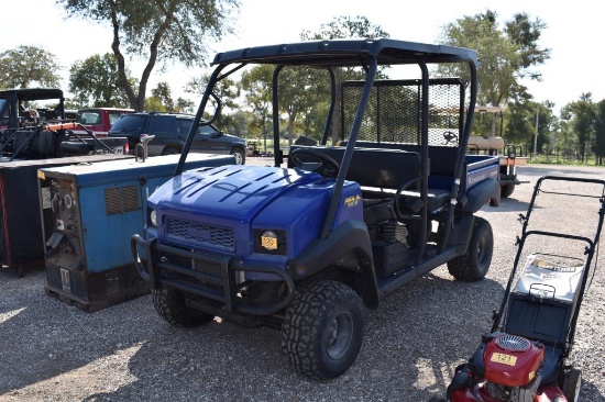2013 4010 KAWASAKI MULE (VIN # JK1AFCR10D8517433) (SHOWING APPX 779 HOURS, UP TO THE BUYER TO DO THE