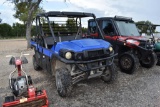 KAWASAKI MULE PRO 4X4 (VIN # JKBAFSS13HB503400) (SHOWING APPX 5,509 HOURS,UP TO THE BUYER TO DO THEI