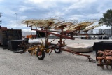 12 WHEEL H & S HAY RAKE