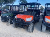 KUBOTA RTV-X1140 (SERIAL # 33010) (SHOWING APPX 1,833 HOURS, UP TO THE BUYER TO DO THEIR DUE DILIGEN