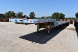 1982 50' AZTEC STEP DECK TRAILER W/ BRADEN WINCH (VIN # 1AZBS1B35B1012489) (TITLE ON HAND AND WILL B