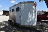 2011 HART 2 HORSE HORSE TRAILER (VIN # 1H9GH1427B1051025) (TITLE ON HAND AND WILL BE MAILED CERTIFIE
