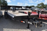 2024 20' LION CAR HAULER TRAILER (VIN # 7N5CB2029R1000590) (TITLE ON HAND AND WILL BE MAILED CERTIFI