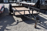 2024 6' X 10' LOWBOY TRAILER (PLATE # 817608M) (REGISTRATION PAPER ON HAND AND WILL BE MAILED CERTIF