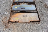 SKID STEER WELD PLATE