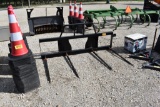 SKID STEER 2 BALE HAY SPEAR