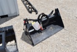 MINI SKID STEER CLAM SHELL BUCKET