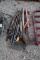 ASSORTED HAND TOOLS/ DRAW BARS