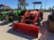 KUBOTA MX4800 TRACTOR W/ KUBOTA LA1065 LOADER AND 6' LAND PRIDE SHREDDER 3PT (SERIAL # 53776) (SHOWI