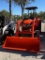 KUBOTA M7040 TRACTOR W/ KUBOTA 5070 LOADER (SERIAL # M7040F10532) (SHOWING APPX 289 HOURS, UP TO THE