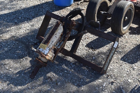 SKID STEER HYDRAULIC POSTHOLE DIGGER