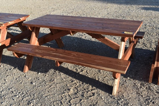 CEDAR PICNIC TABLE