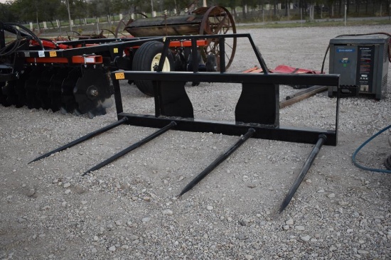 SKID STEER 4 SPEAR HAY SPEAR