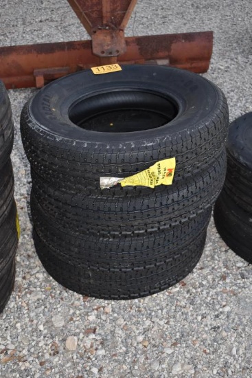 4 - 225 X 75R15 10 PLY TIRES
