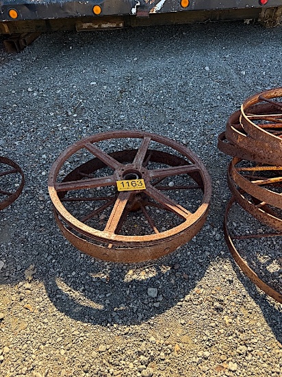 2 - ANTIQUE WHEELS