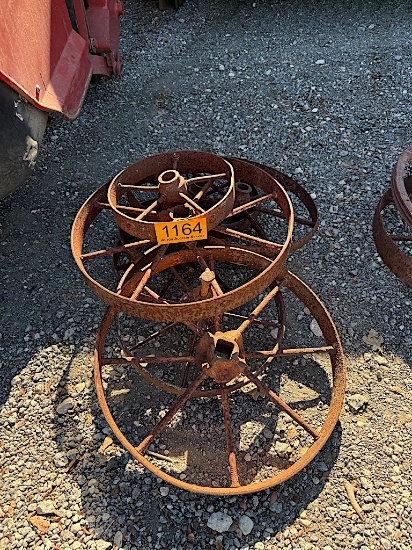 8 - ANTIQUE WHEELS