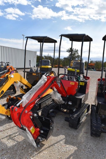 MIVA VA13 MINI EXCAVATOR (SERIAL # VA132409253)