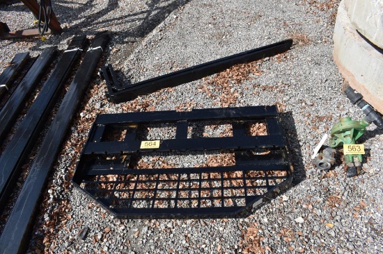 SKID STEER PALLET FORKS