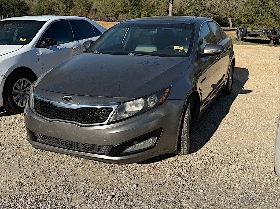2012 KIA (VIN # 5XXGN4A73CG086894) (SHOWING APPX 133,338 MILES, UP TO THE BUYER TO DO THEIR DUE DILI