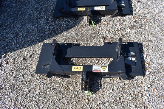 SKID STEER QUICK HITCH PLATE