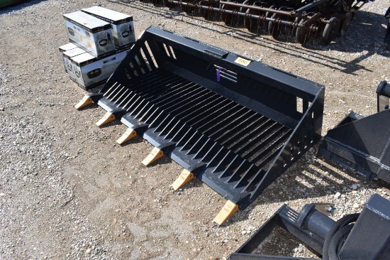 66" SKID STEER ROCK BUCKET