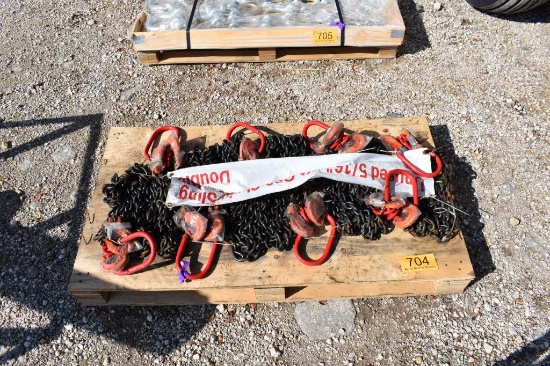 8 - 7' CHAIN SLINGS