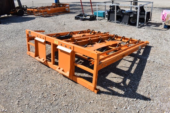 SKID STEER HAY GRAPPLE