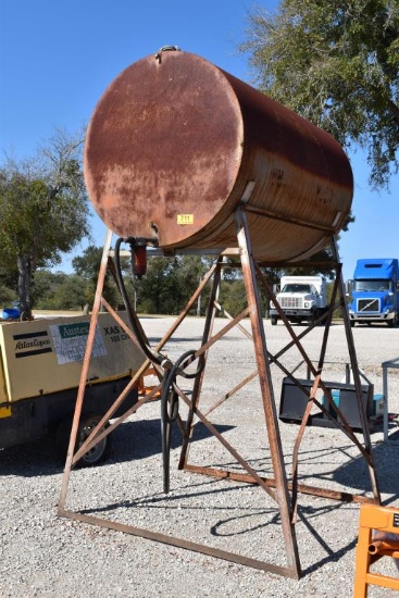 500 GALLON OVERHEAD FUEL TANK