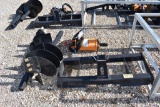 SKID STEER POSTHOLE DIGGER W/ 12