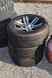4 - 245 X 50PR16 TIRES AND RIMS