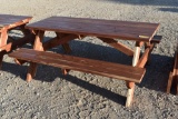 CEDAR PICNIC TABLE