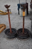2 PIPE STANDS