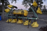 RED BALL 8 ROW HOODED SPRAYER W/ 300 GALLON TANK