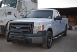 2013 FORD F150 PICKUP (VIN # 1FTMF1CM2DKE29509) (SHOWING APPX 224,284 MILES, UP TO THE BUYER TO DO T