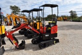MIVA VA13 MINI EXCAVATOR (SERIAL # VA132409232)