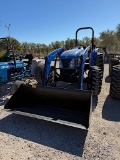 NH WORKMASTER 50 TRACTOR W/ NH 621TL LOADER (SERIAL # N355172) (SHOWING APPX 361 HOURS, UP TO THE BU