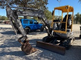 VOLVO ECR38 EXCAVATOR (SERIAL # VCECR380A00011712) (SHOWING APPX 1,197 HOURS, UP TO THE BUYER TO DO