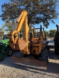 CASE 660 TRENCHER W/ BACKHOE (SERIAL # JAF0339318) (UNKNOWN HOURS) (K)