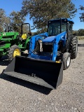 NH TN75D TRACTOR W/ NH LOADER (SERIAL # 001167473) (UNKNOWN HOURS) (K)