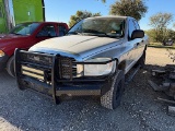 2008 DODGE 1/2 TON 4X4 PICKUP (VIN # 1D7HU18218S633891) (SHOWING APPX 263,165 MILES, UP TO THE BUYER