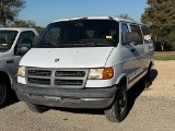 2001 DODGE VAN (VIN # 2B5WB25Y31K544662) (SHOWING APPX 93,085 MILES, UP TO THE BUYER TO DO THEIR DUE