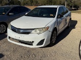 2012 TOYOTA CAMRY (VIN # 4T1BF1FK1CU527141) (SHOWING APPX 193,468 MILES, UP TO THE BUYER TO DO THEIR