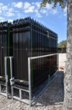 20 - 10' WROUGHT IRON FENCE PANELS AND 21 POST