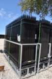20 - 10' WROUGHT IRON FENCE PANELS AND 21 POST