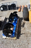 SKID STEER HYDRAULIC POSTHOLE DIGGER W/ 8
